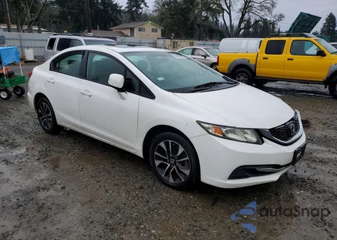 2013 Honda Civic Ex from USA, damaged, VIN 19XFB2F80DE085268